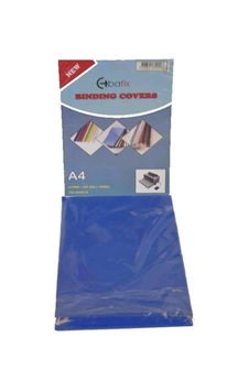 Bafıx Cılt Kapagı Pvc 160 Mıc. A4 Mavı 100 Lu