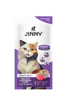 Cream Treat Urinary Ton Ve Kurutulmuş Palamut Balıklı Krema Kedi Ödülü 5x15 Gr Cream Treat Urinary Ton Ve Kurutulmuş Palamut Balıklı Krema Kedi Ödülü 5x15 Gr