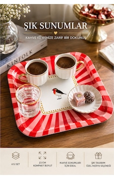 6 Lı Metal Sunum Tepsisi Seti 23 Cm Kırmızı Pembe Desenli Çay Kahve Servis Tepsisi Pembe - 914026626 Pembe 6 Lı Metal Sunum Tepsisi Seti 23 Cm Kırmızı Pembe Desenli Çay Kahve Servis Tepsisi Pembe - 914026626 Pembe