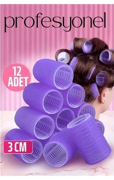 Mey İthalat 3 Cm Bigudi Isısız Saç Şekillendirme Doğal Bukle Bigudisi Profesyonel 12 Adet 721375 Mey İthalat 3 Cm Bigudi Isısız Saç Şekillendirme Doğal Bukle Bigudisi Profesyonel 12 Adet 721375