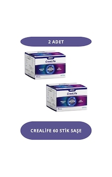 Crealife 60 Stik Saşe 2 Adet 1 Crealife 60 Stik Saşe 2 Adet 1