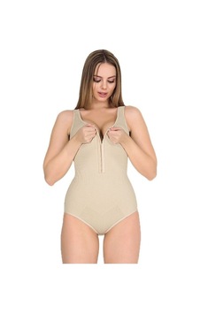 Buqete Ten Agrafli Kalin Askili Çitçitli Badi Korse 2xl/3xl Ten Ten Rengi