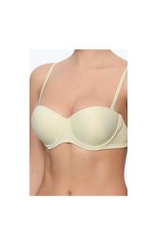 Pierre Cardin 6025 Carıne Balenli Desteksiz Straplez Sütyen Siyah Pierre Cardin 6025 Carıne Balenli Desteksiz Straplez Sütyen Siyah