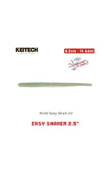 Keitech Easy Shaker 6.3cm 2.5" 426 Sexy Shad Kokulu Silikon Kurt Keitech Easy Shaker 6.3cm 2.5" 426 Sexy Shad Kokulu Silikon Kurt