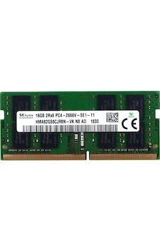 SK Hynix HMA82GS6CJR8N-VK 16 GB PC4-21300 DDR4 2666 MHz CL19 Laptop Ram SK Hynix HMA82GS6CJR8N-VK 16 GB PC4-21300 DDR4 2666 MHz CL19 Laptop Ram