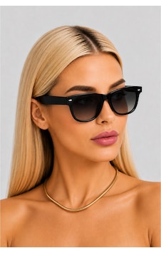 Wayfarer Unisex Güneş Gözlüğü Şık Tasarım Optik Uyumlu Siyah 52947359 Wayfarer Unisex Güneş Gözlüğü Şık Tasarım Optik Uyumlu Siyah 52947359
