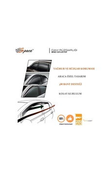 Space Cam Rüzgarlığı 1.2mm Opel/astra F 4'lü Set / Caru372