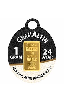 24 Ayar Külçe 1 Garm Adg