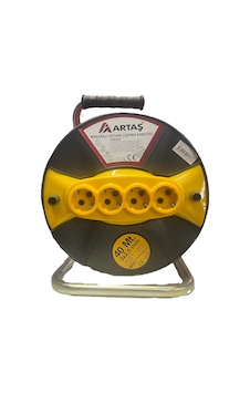 Artaş 4lü Elektrik Seyyar Makaralı Uzatma Kablo 3x1.5mm 20mt Diğer Artaş 4lü Elektrik Seyyar Makaralı Uzatma Kablo 3x1.5mm 20mt Diğer