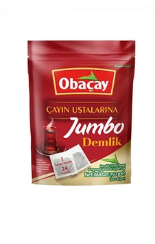 Obaçay Jumbo Demlik Poşet Çay 30 X 25 G. 1 Paket Obaçay Jumbo Demlik Poşet Çay 30 X 25 G. 1 Paket