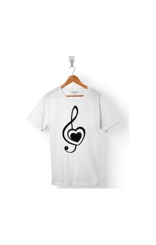 Sol Anahtarı Music Heart Kalp I Love You Seviyorum Erkek Tişört 001 Sol Anahtarı Music Heart Kalp I Love You Seviyorum Erkek Tişört 001