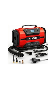 Kobb Kb301 12volt 220volt 150 Psı Ayarlanabilir Dijital Basınç Göstergeli Lastik Ve Yatak Şişirme Pompası Kobb Kb301 12volt 220volt 150 Psı Ayarlanabilir Dijital Basınç Göstergeli Lastik Ve Yatak Şişirme Pompası