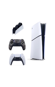 Playstation 5 Slim Digital 1 TB Oyun Konsolu + 2 Kamuflaj Dualsense + Şarj İstasyonu (İthalatçı Garantili) Playstation 5 Slim Digital 1 TB Oyun Konsolu + 2 Kamuflaj Dualsense + Şarj İstasyonu (İthalatçı Garantili)