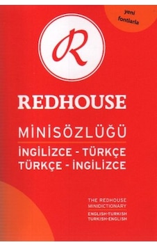 Redhouse Mini Sözlüğü İngilizce Türkçe Türkçe İngilizce Rs 006