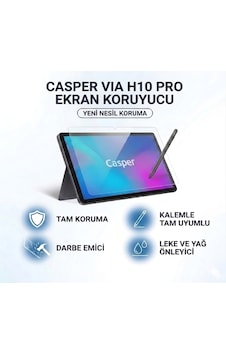 Casper Pad H10 Pro 12.6" Uyumlu Kırılmaz Esnek Nano Ekran Koruyucu Casper Pad H10 Pro 12.6" Uyumlu Kırılmaz Esnek Nano Ekran Koruyucu