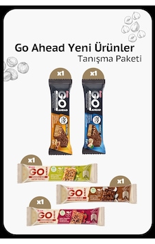 Go Ahead Yeni Ürünler Tanışma Paketi - Granola Ve High Protein Bar Çeşitleri
