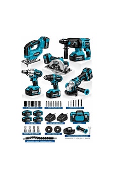 Dragro Drg-21v Premium M Ömürsüz 21v 6x4 6'li Set Kırıcı Delici Somun Sıkma Taşlama Makinesi Matkap Dekupaj Sunta Kesme Dragro Drg-21v Premium M Ömürsüz 21v 6x4 6'li Set Kırıcı Delici Somun Sıkma Taşlama Makinesi Matkap Dekupaj Sunta Kesme