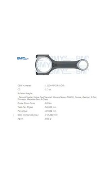 Piston Kolu Master Iii 2.3dci-koleos-movano 2010- Piston Kolu Master Iii 2.3dci-koleos-movano 2010-