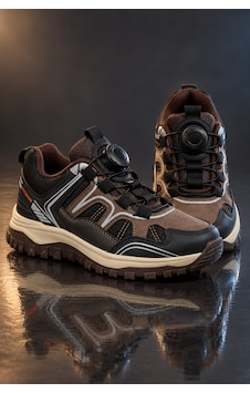 Muggo Trekon Bağcık Ayar Mekanizmalı Kalın Taban Unisex Çocuk Günlük Outdoor Trekking Bot Kahverengi Muggo Trekon Bağcık Ayar Mekanizmalı Kalın Taban Unisex Çocuk Günlük Outdoor Trekking Bot Kahverengi