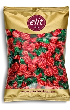 Elit Çikolata Çilek Dolgulu Şeker 500 G Elit Çikolata Çilek Dolgulu Şeker 500 G