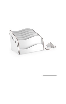 Design Otto Wavy Masaüstü Organizer Evrak Rafı - 6 Renk Beyaz - 623962313 Beyaz Design Otto Wavy Masaüstü Organizer Evrak Rafı - 6 Renk Beyaz - 623962313 Beyaz