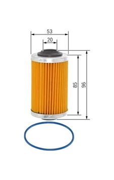 Bosch F026407109 Yag Filtresi 12593333 19114105 19303249 Bosch F026407109 Yag Filtresi 12593333 19114105 19303249