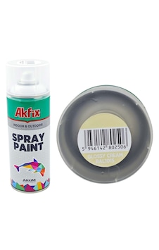 Akfix Parlak Krem Sprey Boya 400 Ml 1 Adet Gönderilir Akfix Parlak Krem Sprey Boya 400 Ml 1 Adet Gönderilir