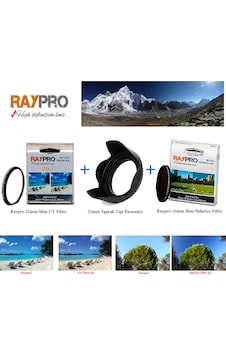 Raypro Filtre Seti 52 MM + Parasoley Raypro Filtre Seti 52 MM + Parasoley