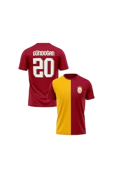 Gsstore Galatasaray İlkay Gündoğan Çocuk Welcome Tee C251579 Sarı - Kırmızı Gsstore Galatasaray İlkay Gündoğan Çocuk Welcome Tee C251579 Sarı - Kırmızı