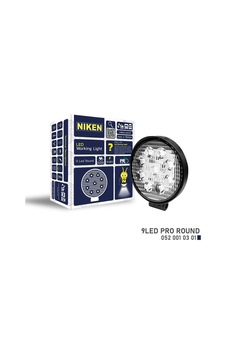 Niken Çalışma Lambası Pro 9 Ledli Yuvarlak