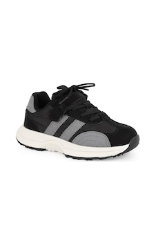 Pepino Çocuk Spor Ayakkabı Yan Çizgili Cırt Cırtlı Klasik Bağcıklı Hafif Esnek Kalın Taban Günlük Sneaker 2341 Siyah-füme Pepino Çocuk Spor Ayakkabı Yan Çizgili Cırt Cırtlı Klasik Bağcıklı Hafif Esnek Kalın Taban Günlük Sneaker 2341 Siyah-füme