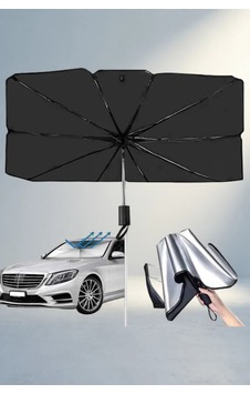 Ergonomik Katlanabilir Oto Şemsiye 125x65 Cm Uv Koruma Ergonomik Katlanabilir Oto Şemsiye 125x65 Cm Uv Koruma