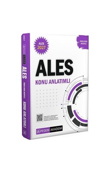 Pegem 2027 Ales Konu Anlatımlı Pegem Yayınları