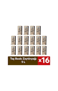 Kavlak 5 Lt Taş Baskı Zeytinyağı 16 Adet Kavlak 5 Lt Taş Baskı Zeytinyağı 16 Adet