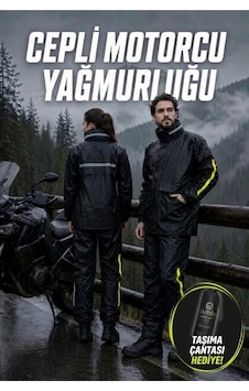 Byoutdo Cepli Motorcu Kurye Yağmurluğu Su Ve Rüzgar Geçirmez Diğer