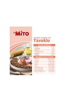 Lamito Tavuklu Yetişkin Kedi Maması 1 Kg 10 Adet Lamito Tavuklu Yetişkin Kedi Maması 1 Kg 10 Adet