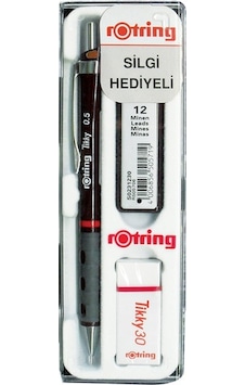 Rotring Tikky Versatil Okul Seti 0.7- Bordo Rotring Tikky Versatil Okul Seti 0.7- Bordo