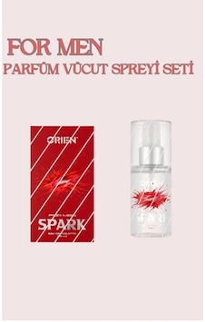 Orien For Men Spark Eau De Toilette Parfüm 50 Ml & Orien Men Body Mist 50 Ml Aromatik Orien For Men Spark Eau De Toilette Parfüm 50 Ml & Orien Men Body Mist 50 Ml Aromatik