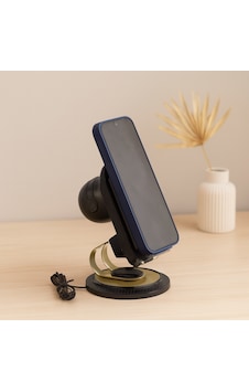 2in1 Bluetooth 5w Hoparlör Ve 360 Dönen Masaüstü Telefon Tutucu 2in1 Bluetooth 5w Hoparlör Ve 360 Dönen Masaüstü Telefon Tutucu