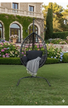 Liv Concept Oscar Lüks Rattan Bahçe Ve Balkon Salıncağı Liv Concept Oscar Lüks Rattan Bahçe Ve Balkon Salıncağı