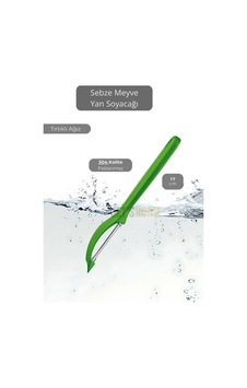 Meyve Soyacağı Paslanmaz Sebze Soyacağı Yan Soyacak Çelik Yeşil 17 Cm Meyve Soyacağı Paslanmaz Sebze Soyacağı Yan Soyacak Çelik Yeşil 17 Cm