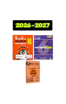 Tonguç 6. Sınıf 5 Ten 6 Ya Hazırlık Tekrar Paragrafon Deneme Set Yaz Tatil Seti Tonguç 6. Sınıf 5 Ten 6 Ya Hazırlık Tekrar Paragrafon Deneme Set Yaz Tatil Seti