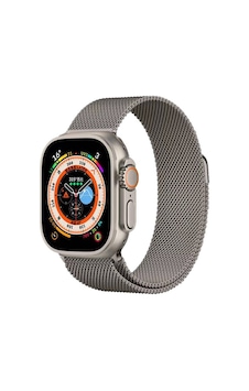 Apple Uyumlu Watch Ultra/ultra2 49mm Kordon Metal Örgü İşlemeli Mıknatıslı Kordon Apple Uyumlu Watch Ultra/ultra2 49mm Kordon Metal Örgü İşlemeli Mıknatıslı Kordon
