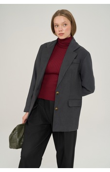 Mai Collection Arslev Antrasit Blazer Ceket Mai Collection Arslev Antrasit Blazer Ceket