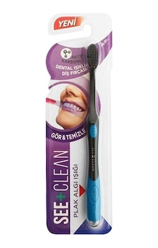 See+ Clean Dental Işıklı Diş Fırçası Mavi See+ Clean Dental Işıklı Diş Fırçası Mavi