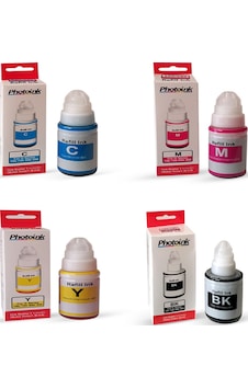 Canon İp7250 İçin 4 Renk 1 Takım Photoink Mürekkep