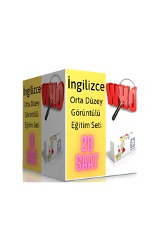 İngilizce Orta Düzey Görüntülü Eğitim Seti İngilizce Orta Düzey Görüntülü Eğitim Seti