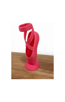 3d Pembe Bale Point Tasarım Masa Dekoru 20 Cm