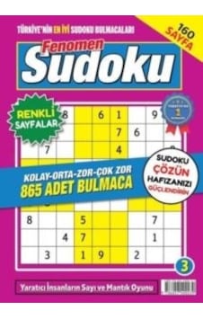 Fenomen Sudoku 3 -  Maxı Yayıncılık