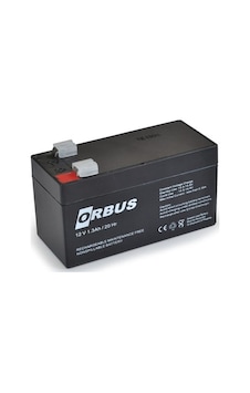 Orbus 12 Volt 1.3A Akü - 12V 1.3 Ah Bakımsız Kuru Akü Orbus 12 Volt 1.3A Akü - 12V 1.3 Ah Bakımsız Kuru Akü